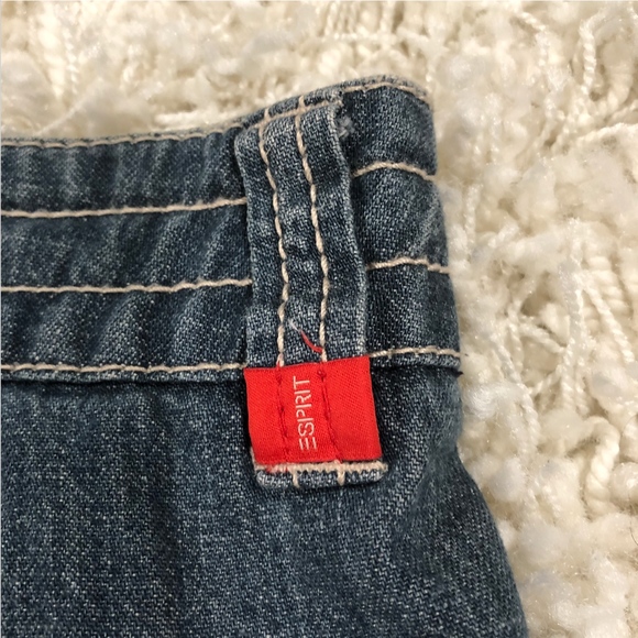 Esprit Distressed Denim / jeans Skirt - Picture 3 of 3